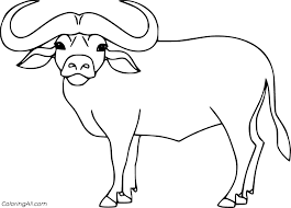 Make a coloring book with african buffalo pages for one click. 18 Free Printable Cape Buffalo Coloring Pages In Vector Format Easy To Print From Any Device And Automatically Fit An In 2021 Cartoon Drawings Coloring Pages Drawings