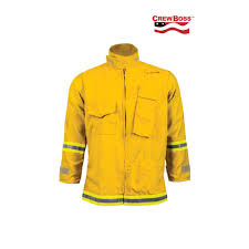 Crewboss Tencate 362 469 Yellow Cal Fire Spec Jacket North Ridge Fire Equipment