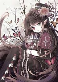 Girl Art Illustration Anime Dessin Kawaii Manga Dessin Kawaii Manga Gothique