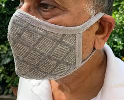 Free shipping on all u.s. Knitted Organic Cotton Face Mask Skin Friendly Re Usable 2 Ply 3 Ply