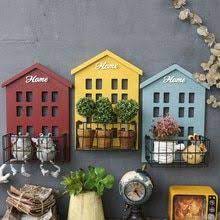 american postral style home letter 2 box wooden wall rack flower vase storage shelf wall decorative hanger home decor em 2020 casas de passaros decorativas enfeites de decoracao prateleiras de