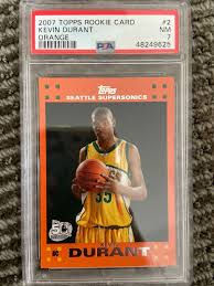 Rookie sonics/ okc/ nets at the best online prices at ebay! Kevin Durant Topps Orange Value 0 99 18 555 55 Mavin