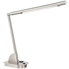 Regis Led Desk Lamp With Power Outlet And Usb Port 8n540 Lamps Plus Led Desk Lamp Desk Lamp Lamp