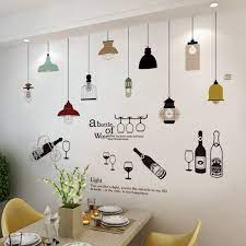 Bless the food, the family, the love amen | family inspired dining room wall decor. Wall Stickers Creative Personality Restaurant Wall Decorative Wall Stickers Living Room Bedroom Wall Stickers Warm Wallpaper Self Adhesive