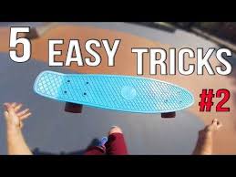 5 Easy Beginner Penny Board Tricks 2 Youtube Penny Board Penny Skateboard Skateboarding Tricks