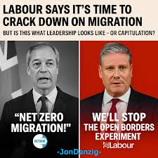 → Labour's new immigration policy is a disaster in the making  𝗕𝗥𝗜𝗧𝗔𝗜𝗡 𝗡𝗘𝗘𝗗𝗦 𝗠𝗜𝗚𝗥𝗔𝗡𝗧𝗦 – 𝗡𝗢𝗧 𝗙𝗘𝗪𝗘𝗥 𝗢𝗙  𝗧𝗛𝗘𝗠 Keir Starmer's speech today marks a dangerous shift. Labour is now  marching in