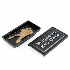Having an extra copy of your car key is a precaution everyone should take. Wyzworks Magnetic Key Hider Holder For Under Car Spare Key Safe Case Small Walmart Com Walmart Com