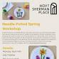 Spring Needle Felting Workshop