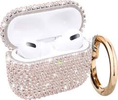 Design your own with our configurator and choose the color of the crocodile and add custom embossing to make it unique. Saharacase Rhinestone Case For Apple Airpods Pro Gold Sb Ap Pro Rh Gd Best Buy