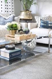 I have this displayed on my hot cocoa/coffee bar. How To Style A Two Tier Coffee Table Table Decor Living Room Decorating Coffee Tables Coffee Table