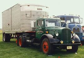 Image result for Brockway Light Blue 1948 Truck