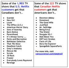 Depends upon genre, depends upon country you belong. What Are The Best Tv Shows On U S Netflix That Canada Doesn T Get Vancouver Sun