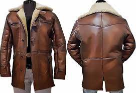 Now Incredible Offer The Dark Knight Rises Bane Shearling Leather Trench Coat Present S By Dewu Leather Trench Coat Unique Style Outfits Mens Clothing Styles