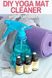 My favorite homemade yoga mat spray recipe! Keep Your Yoga Mat Clean Diy Yoga Mat Cleaner With Essential Oils