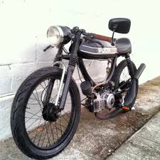 Puch Mini Magnum Cafe Racer Cafe Racer Motorcycle Moped