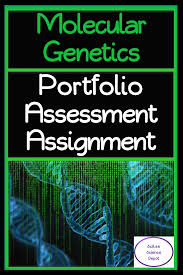 Molecular Genetics Portfolio Assessment Assignment Portfolio Assessment Molecular Genetics High School Science Activities