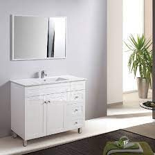 Update your bathroom with stylish and functional bathroom vanities, cabinets, and mirrors from menards®. Mf 1618 40 Inch Pvc Bathroom Vanity Cabinet High Glossy Painting Hangzhou Fame Industry Co Ltd