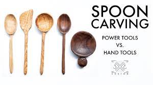 Carving Spoons Power Tools Vs Hand Tools 3x3 Custom