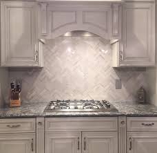 Kitchen Backsplash Silver Pearl Marble 1 X4 Herringbone Backsplash Onyx France Inc Herringbone Backsplash Pearl Backsplash Backsplash For White Cabinets