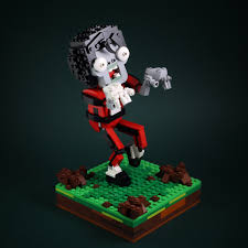 Peter rumancek turning into a wolf. Super Punch Lego Thriller Michael Jackson
