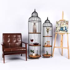 Antique Iron Bird Cage Plant Shelves Garden Stand Iron Plant Stand Metal Floor Shelf Iron Shelf Metal Shelf Vintage Home Decor