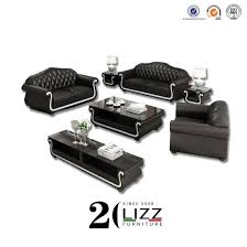 No what us $129.0 |modern sectional livingroom beige genuine leather sofa set leisure l shape sofa set leather top grain italy leather sofa 665. Modern Living Room Set Leather Furniture Black Leather Lounge Set China Sofa Couch Made In China Com
