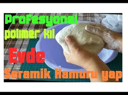 Evde Kagit Hamuru Polimer Kil Seramik Hamuru Yapimi Pisirmeden Kuruyunca Catlama Yapmaz Youtube
