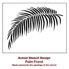 Cut out the shape and use it for coloring, crafts, stencils, and more. Free Printable Palm Leaf Stencil Tropical Leaf Stencils Fern Leaf Monstera Palm Leaves Wall Stencil 3 Packs For Furniture Canvas Home Decor Crafts Botanical Leaves Reusable Mylar Includes Three Individual Leaf Stencils