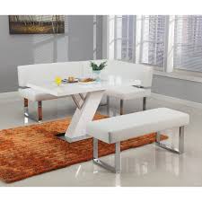 Chintaly Linden Dining Table Walmart Com In 2020 Nook Dining Set Modern Dining Room Set Dining Room Sets