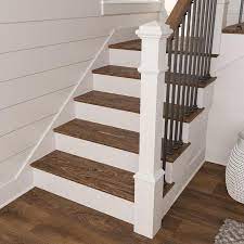 Retrotread 11 5 In X 42 In Unfinished Red Oak Stair Tread Lowes Com Oak Stairs Hardwood Stair Treads Wood Stair Treads