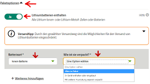 In den drucker einlegen, das pdf mit dem versandetickett in a4. Akkus Und Batterien Welche Gefahrgut Vorschriften Gelten Beim Versand