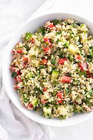 Low Fodmap Quinoa Tabbouleh Fun Without Fodmaps Recipe Quinoa Tabbouleh Vegetarian Recipes Tabbouleh