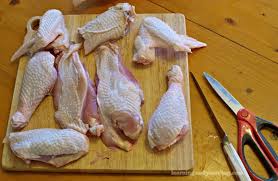 Combine the flour, pepper, paprika, thyme, and salt, in a shallow dish. How To Cut Up A Whole Chicken