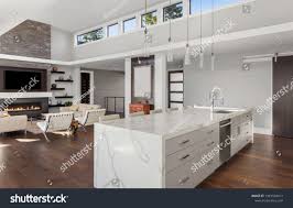 beautiful modern kitchen living room