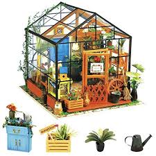 Insgesamt ist es aber nicht allzu schwer, selbst ein puppenhaus zu bauen. Gebaude Rolife Miniatur Puppenhaus Kuche Kits Mit Licht
