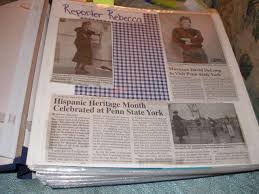 Read them all, then write your own articles modeled after them. Examples With Newspaper And Other Untraditional Things