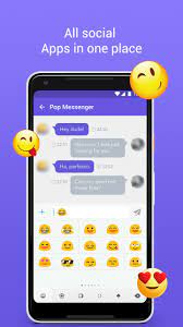 It comes to us from pinger, the company behind other popular apps like gif chat and doodle buddy. Pop Messenger For Android Apk Download