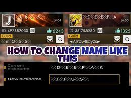Name style pro name boss name ff symbols hindi name tamil name guild name. How To Change Name Like Jigs How To Change Name In Stylish Font In Free Fire Like J I G S Youtube