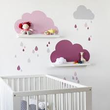 Photos D 39 Ikea Strip With Wandtattoo Clouds Pimped Pink Pink 7 Big G I R L Room Big D39ikea P Kiz Cocugu Odalari Bebek Mobilya Dekorasyon Fikirleri