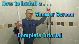 Maybe you would like to learn more about one of these? How To Install A Shower Screen Tutorial Video Guide Diy Youtube