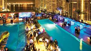 Epic Hotel Miami Fl Usa With Its Striking Miami Hotels Miami Nightlife Rooftop Bar