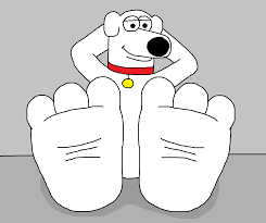 Brian Griffin's Paws Tease by JohnHall -- Fur Affinity [dot] net