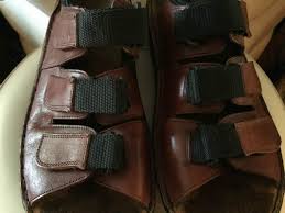 RIEKER kožne antistress muške sandale prava koža br.44