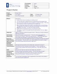 Project Charter Example Pdf Inspirational Project Charter Template In 2020 Project Charter Project Management Templates Project Management Tools