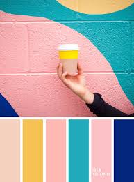 Maybe you would like to learn more about one of these? Pink Yellow Turquoise Color Palette Novocom Top