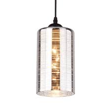 Luminaire Suspendu Style Industriel Verre Et Chrome Metropolis Luminaire Luminaire Suspendu Plafonnier Led