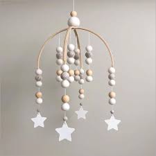La Hiebla Baby Crib Mobile Hanging Toys Felt Ball Pendant Wind Chimes Decorations Walmart Com Walmart Com