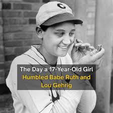 In 1931, a teenage girl shocked the baseball world. Jackie Mitchell, a  17-year-old pitcher for the Chattanooga Lookouts, stepped onto the mound  and did the unimaginable — she struck out two of