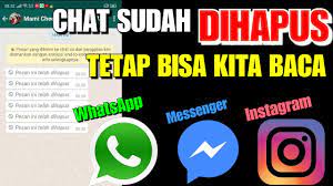 Bagaimana menggunakan keylogger untuk mengakses messenger Cara Membaca Chat Wa Dan Messenger Fb Yang Sudah Dihapus Youtube