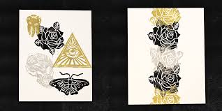 This is partly because the concept of folk springs largely from criteria laid down by 19th century aesthetes and aestheticians, rather than from any objective characteristics. Traditional Tattoo Style Linocut Prints On Behance